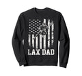 Lacrosse Dad Lax Dad Lacrosse Sweatshirt - Custom Art Print Men Women - T-Shirt, Sweatshirt, Hoodie