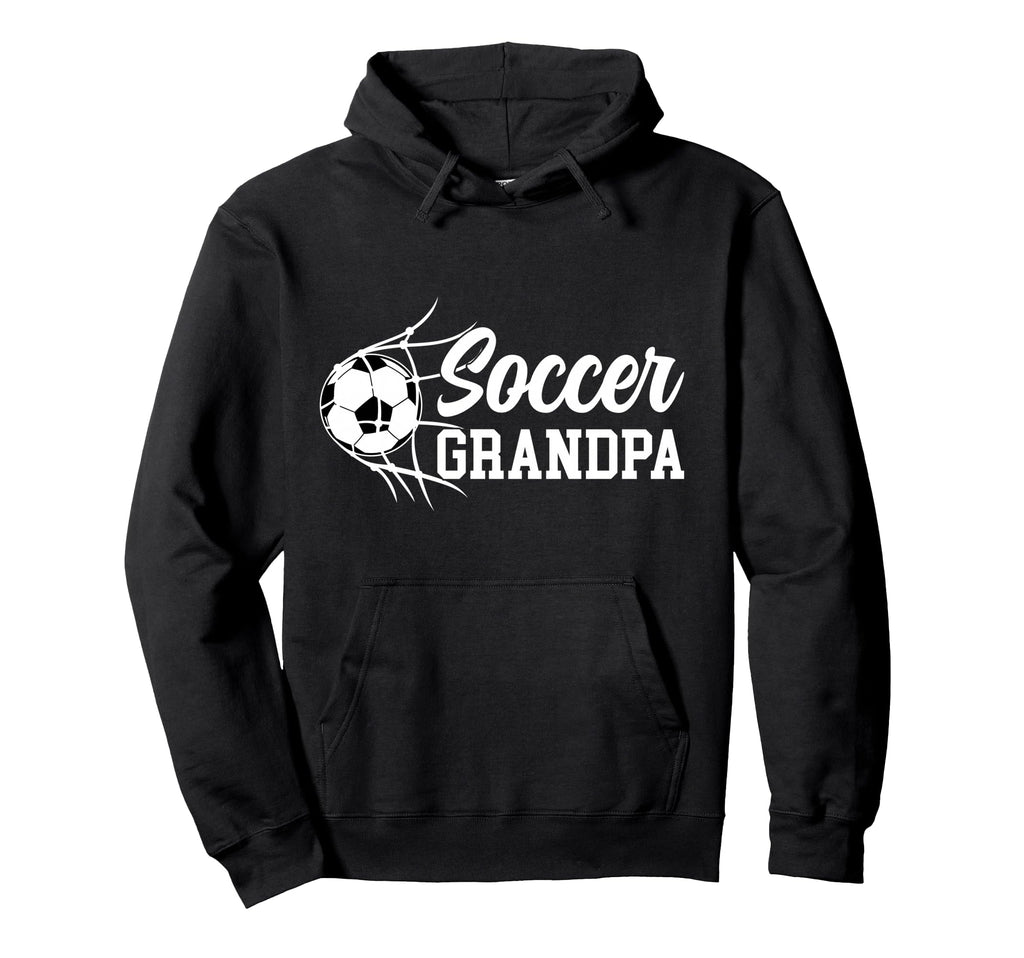 Soccer Grandpa Soccer Player Grandfather Hoodie - Trendy Graphic Unisex - T-Shirt, Sweatshirt, Hoodie