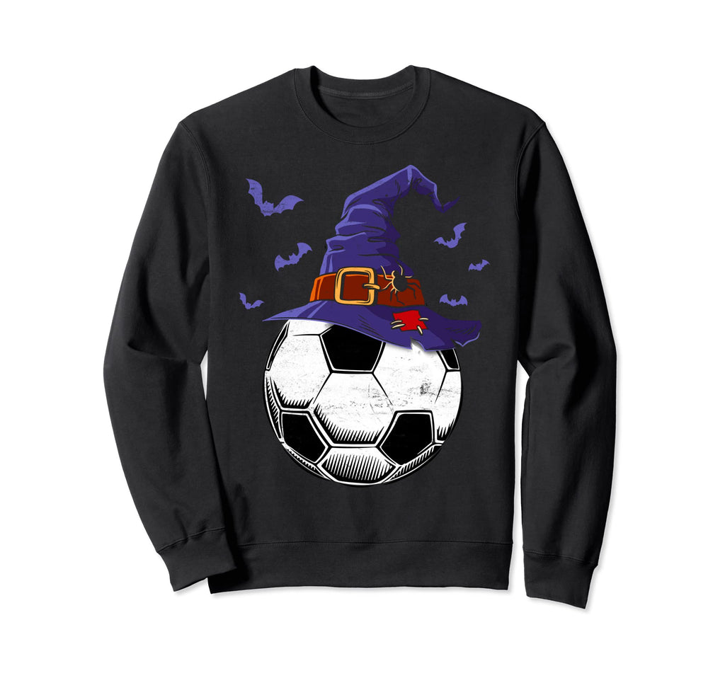 Witch Soccer Lover Halloween Sweatshirt - Minimalist Print for Adults - T-Shirt, Sweatshirt, Hoodie