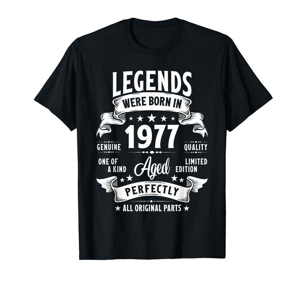 1977 48 Year Old Gifts 48Th Birthday T-Shirt - Unique Graphic Men Women - T-Shirt, Sweatshirt, Hoodie