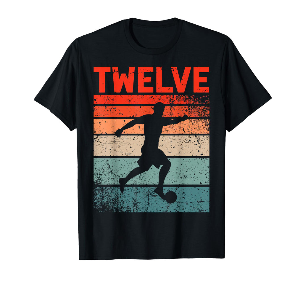 12Th Birthday Soccer 12 Years Old T-Shirt - Aesthetic Graphic for Adults - T-Shirt, Sweatshirt, Hoodie