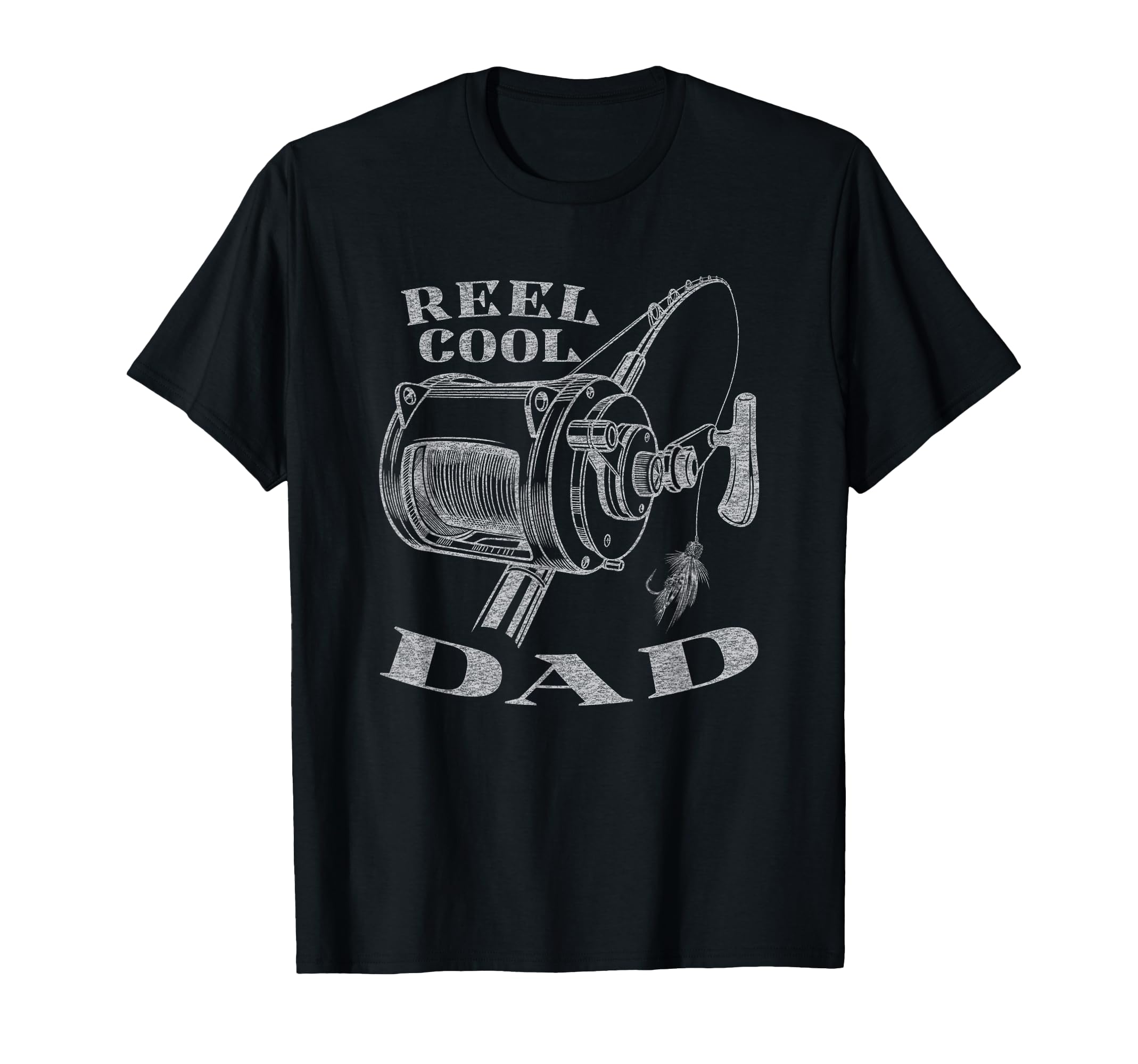 Best Dad Funny Reel Dad Fishing T-Shirt - Trendy Graphic Unisex - T-Shirt, Sweatshirt, Hoodie