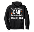 Their Biggest Fan Soccer Basketball Dad Hoodie - Novelty Apparel Unisex - T-Shirt, Sweatshirt, Hoodie