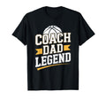 Basketball Father Coach Dad Legend T-Shirt - Graphic Print Unisex - T-Shirt, Sweatshirt, Hoodie