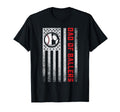 American Flag Dad Ballers Soccer T-Shirt - Custom Art Print for Adults - T-Shirt, Sweatshirt, Hoodie
