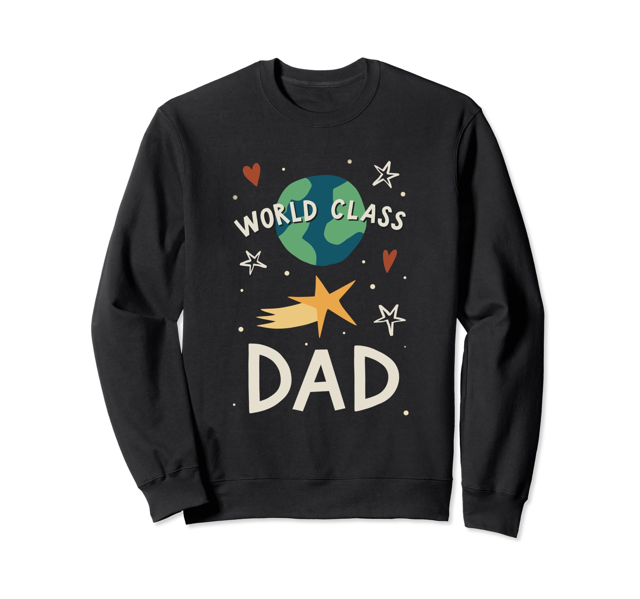 World Class Dad Sweatshirt - Aesthetic Graphic for Adults - T-Shirt, Sweatshirt, Hoodie