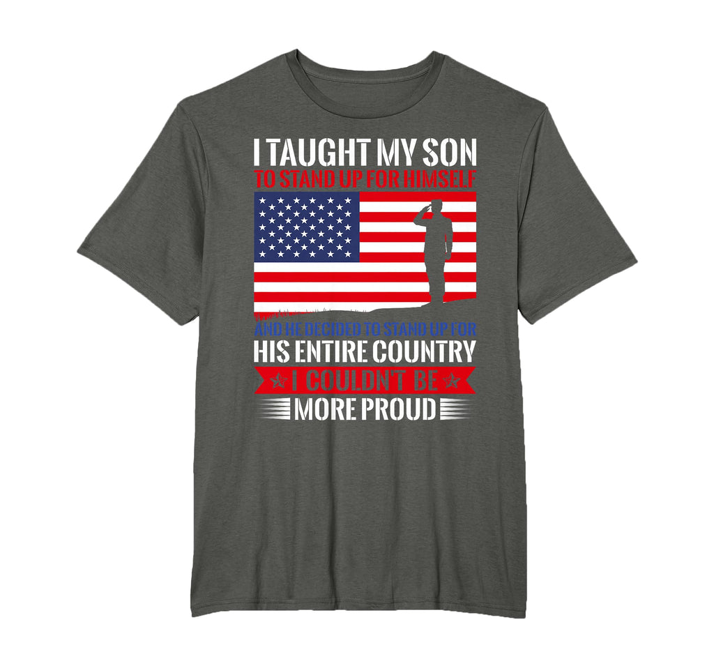 I Taught My Son How To Stand Up T-Shirt - Minimalist Print for Adults - T-Shirt, Sweatshirt, Hoodie