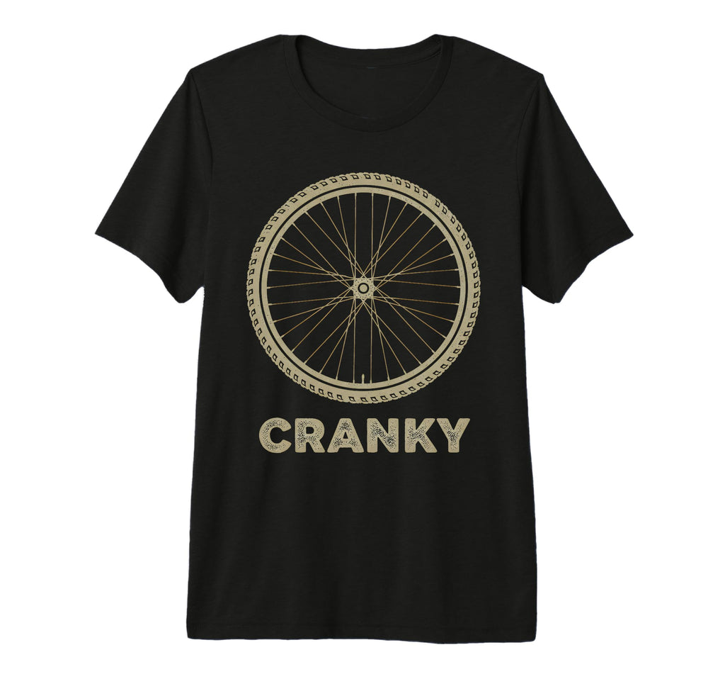 Cranky Bike Cycling Cyclist Bicycle Lover T-Shirt - Trendy Graphic Unisex - T-Shirt, Sweatshirt, Hoodie