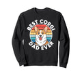 Best Corgi Dad Ever Daddy Dog Lover Sweatshirt - Novelty Apparel Unisex - T-Shirt, Sweatshirt, Hoodie