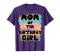 Mom Birthday Colorful Matching Family T-Shirt - Aesthetic Graphic Men Women - T-Shirt, Sweatshirt, Hoodie