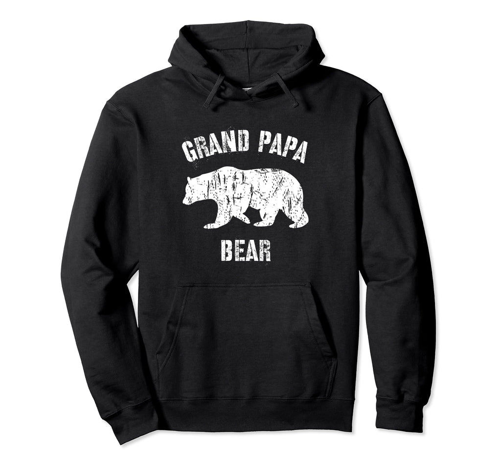 Grand Papa Bear Grandpa Grandfather Hoodie - Streetwear Style for Adults - T-Shirt, Sweatshirt, Hoodie