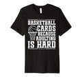 Dad Basketball Card Collector T-Shirt - Casual Everyday Wear for Adults - T-Shirt, Sweatshirt, Hoodie