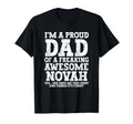 Dad Novah Personalized Name Funny T-Shirt - Fun Novelty Design for Adults - T-Shirt, Sweatshirt, Hoodie