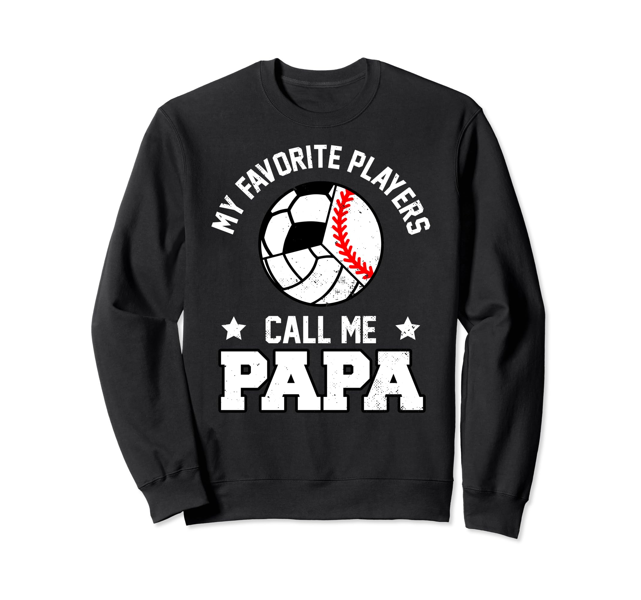 My Favorites Baseball Volleyball Sweatshirt - Novelty Apparel for Adults - T-Shirt, Sweatshirt, Hoodie