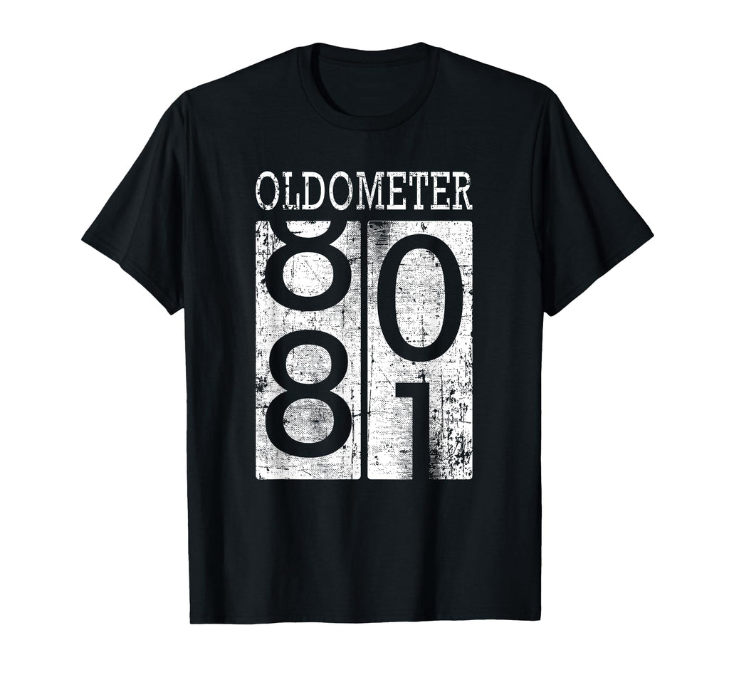 Oldometer Funny 81St Birthday T-Shirt - Aesthetic Graphic for Adults - T-Shirt, Sweatshirt, Hoodie