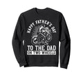 Happy Fathers Day To Dad Two Wheels Sweatshirt - Trendy Graphic Men Women - T-Shirt, Sweatshirt, Hoodie