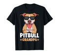 Pitbull Grandpa Pittie Dog T-Shirt - Graphic Print Unisex - T-Shirt, Sweatshirt, Hoodie