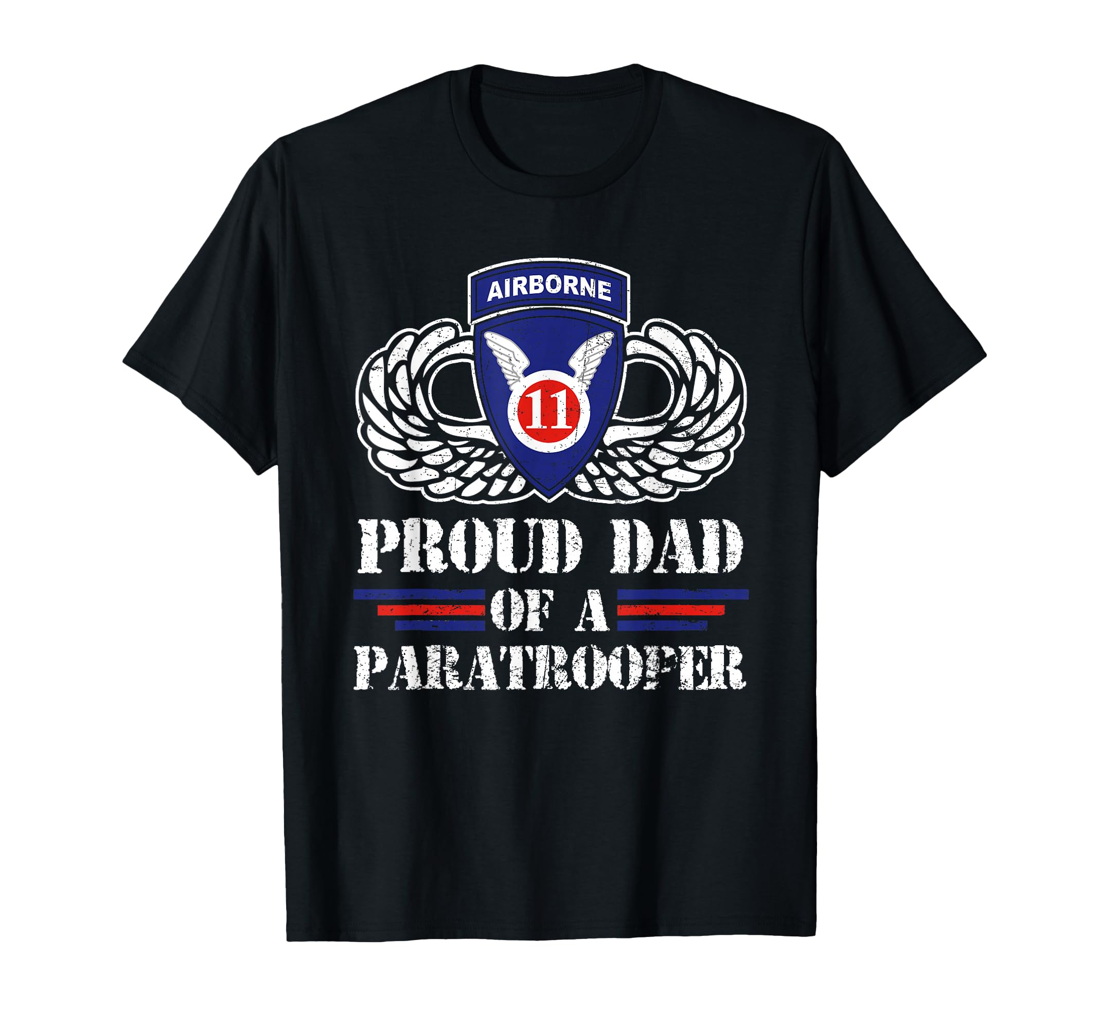 Proud Dad 11Th Airborne Division T-Shirt - Custom Art Print Men Women - T-Shirt, Sweatshirt, Hoodie