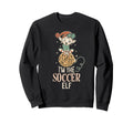 Im Soccer Elf Matching Family Leopard Sweatshirt - Custom Art Print Unisex - T-Shirt, Sweatshirt, Hoodie