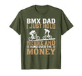 Bmx Dad I Just Hold Bike Funny T-Shirt - Unique Graphic Men Women - T-Shirt, Sweatshirt, Hoodie