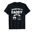 Mens Promoted To Daddy Est 2021 Gamer T-Shirt - Graphic Print for Adults - T-Shirt, Sweatshirt, Hoodie