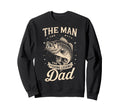 Myth Fishing Legend Dad Fish Fan Sweatshirt - Unique Graphic Men Women - T-Shirt, Sweatshirt, Hoodie