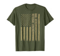 American Flag Fathers Day Patriotic T-Shirt - Novelty Apparel for Adults - T-Shirt, Sweatshirt, Hoodie