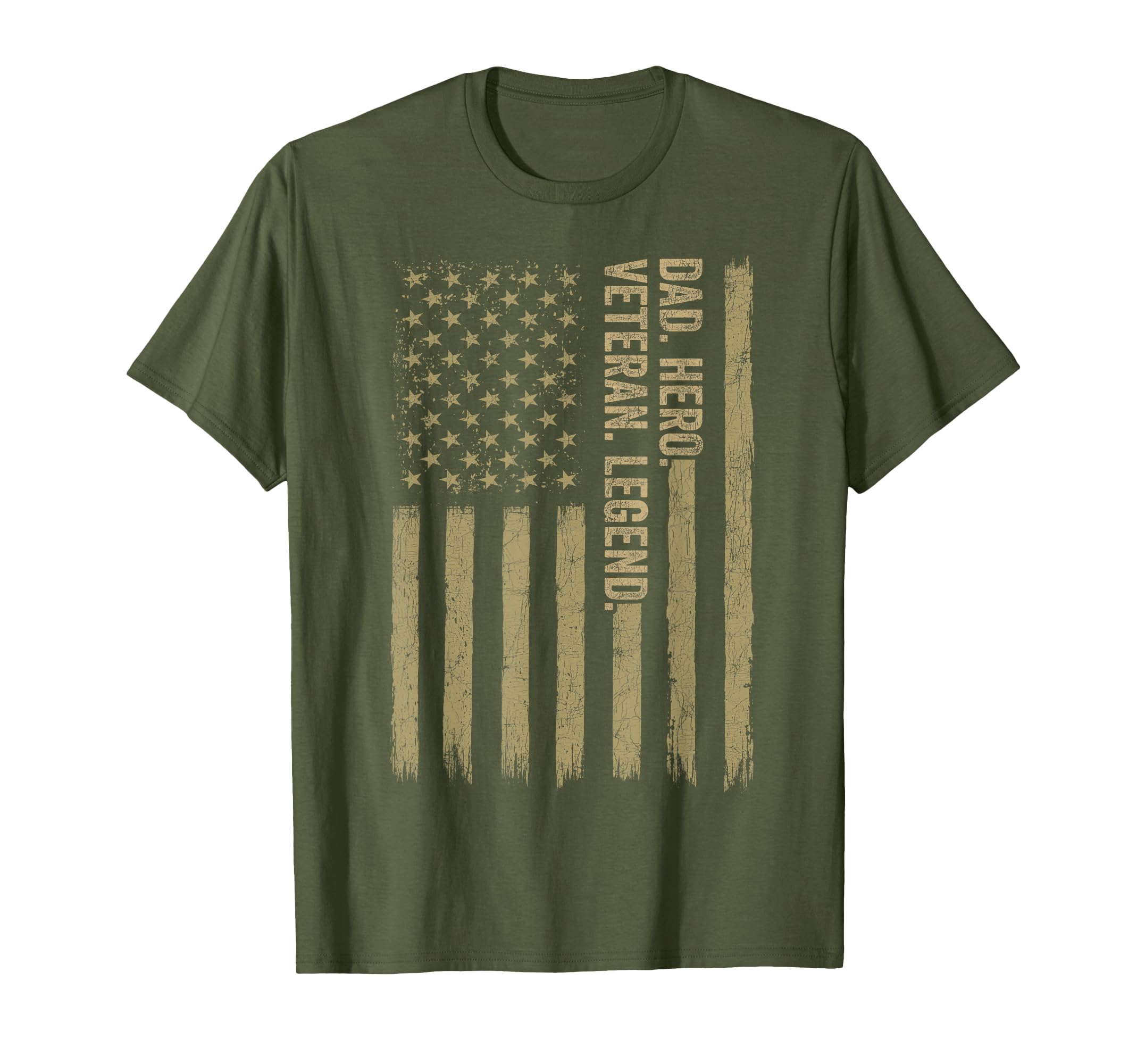 American Flag Fathers Day Patriotic T-Shirt - Novelty Apparel for Adults - T-Shirt, Sweatshirt, Hoodie