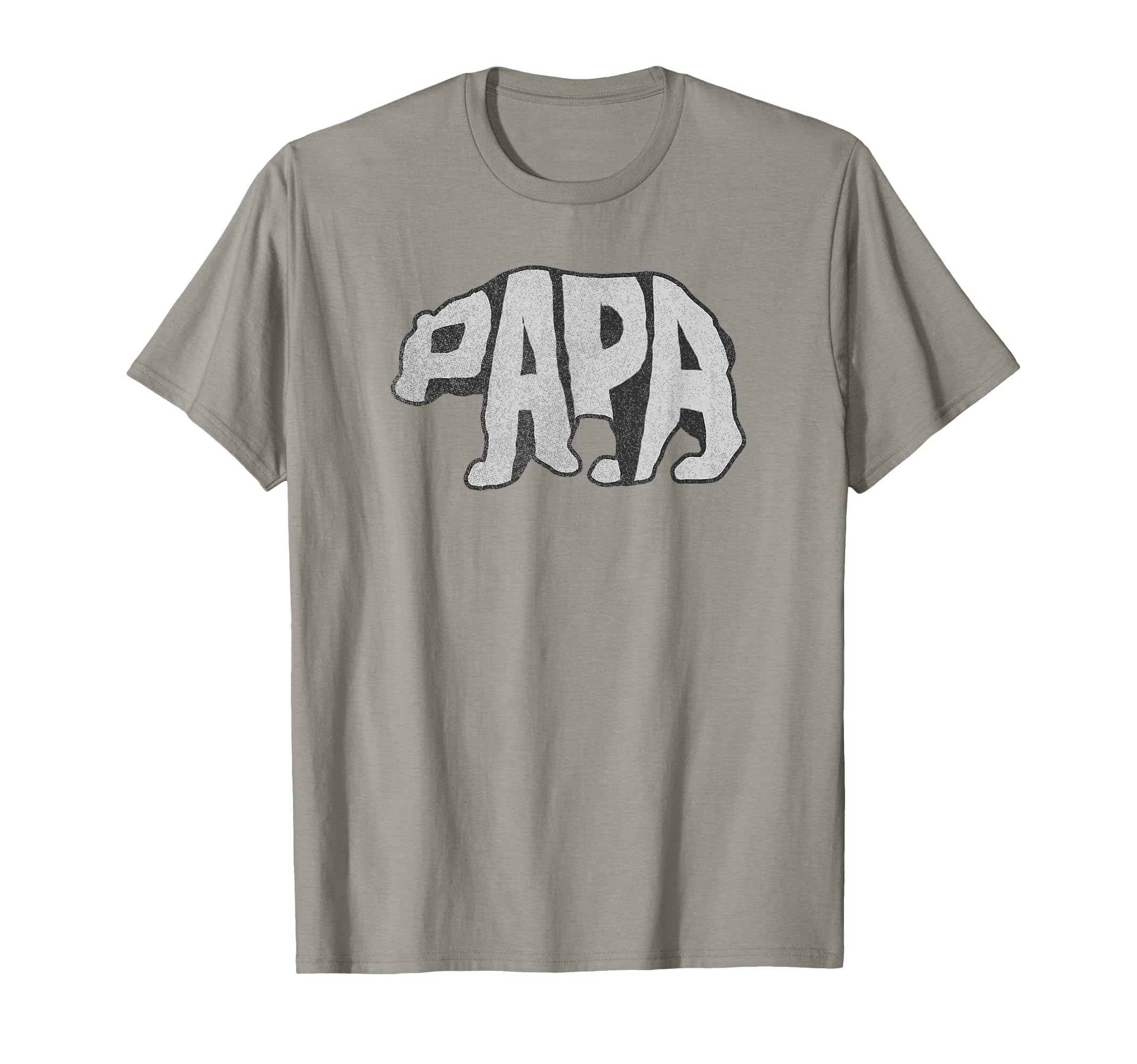 Trendy Centered Papa Bear T-Shirt - Novelty Apparel Men Women - T-Shirt, Sweatshirt, Hoodie