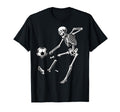 Funny Skeleton Playing Soccer T-Shirt - Casual Everyday Wear Men Women - T-Shirt, Sweatshirt, Hoodie