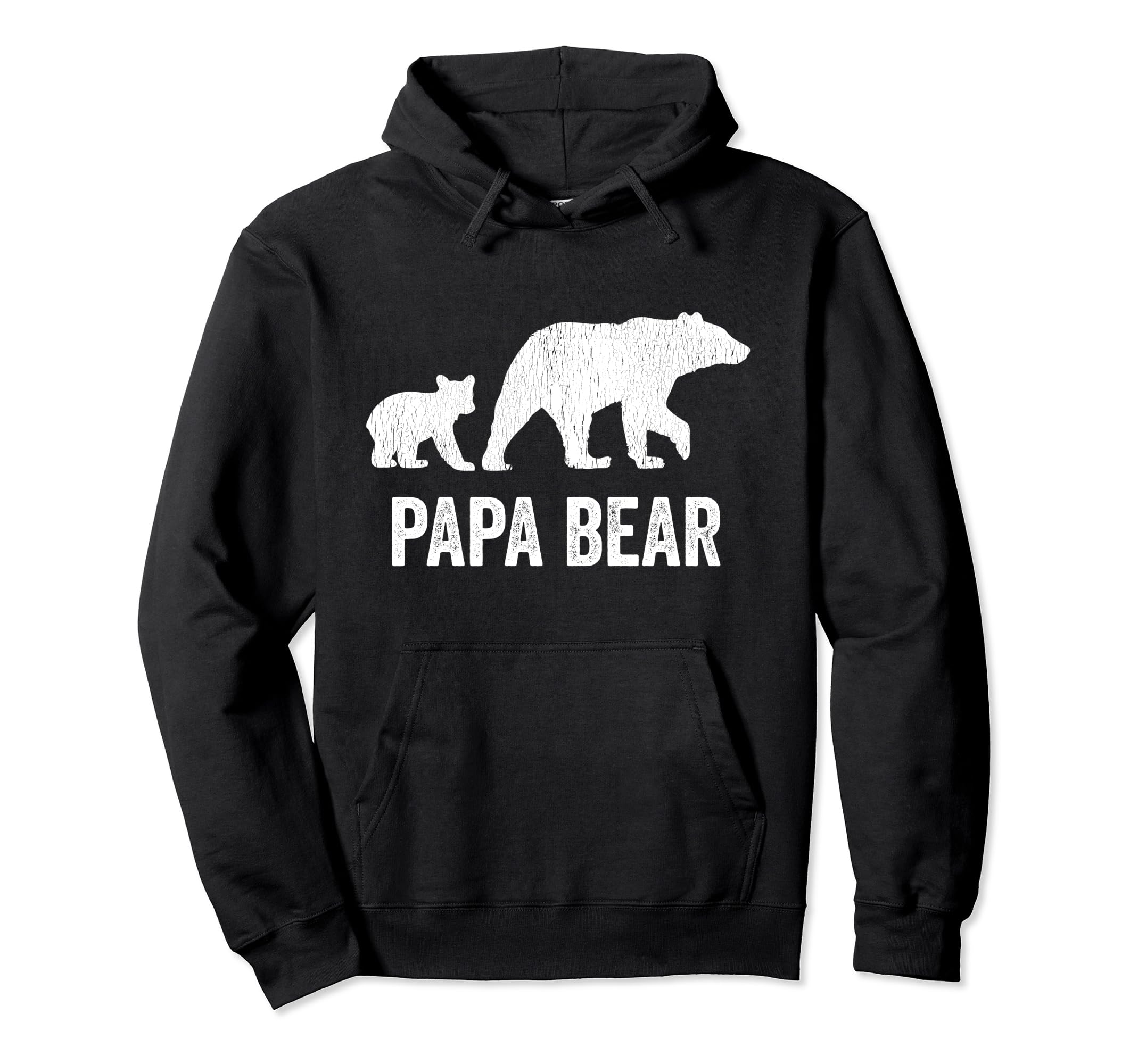 Papa Bear Matching Family Camping Hoodie - Streetwear Style for Adults - T-Shirt, Sweatshirt, Hoodie