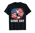 Game Day American Flag Patriotic T-Shirt - Streetwear Style for Adults - T-Shirt, Sweatshirt, Hoodie