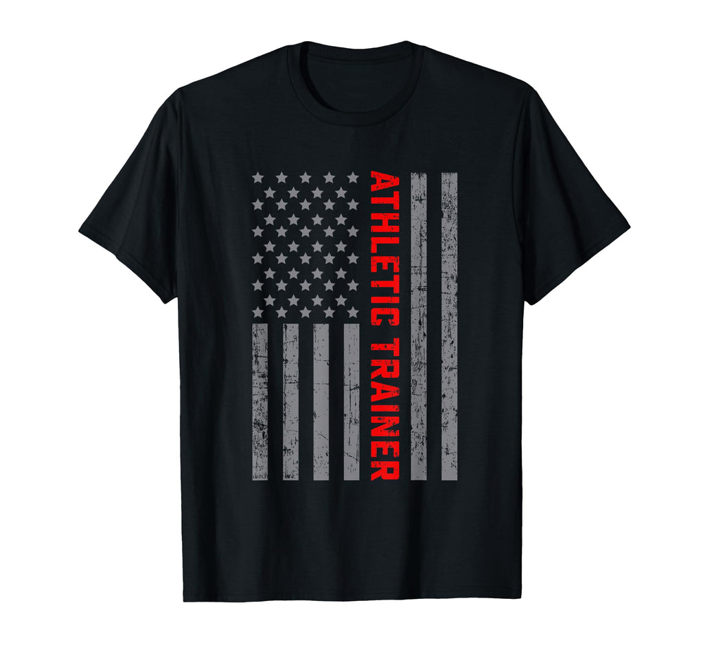 Athletic Trainer Us Flag Dad T-Shirt - Streetwear Style for Adults - T-Shirt, Sweatshirt, Hoodie