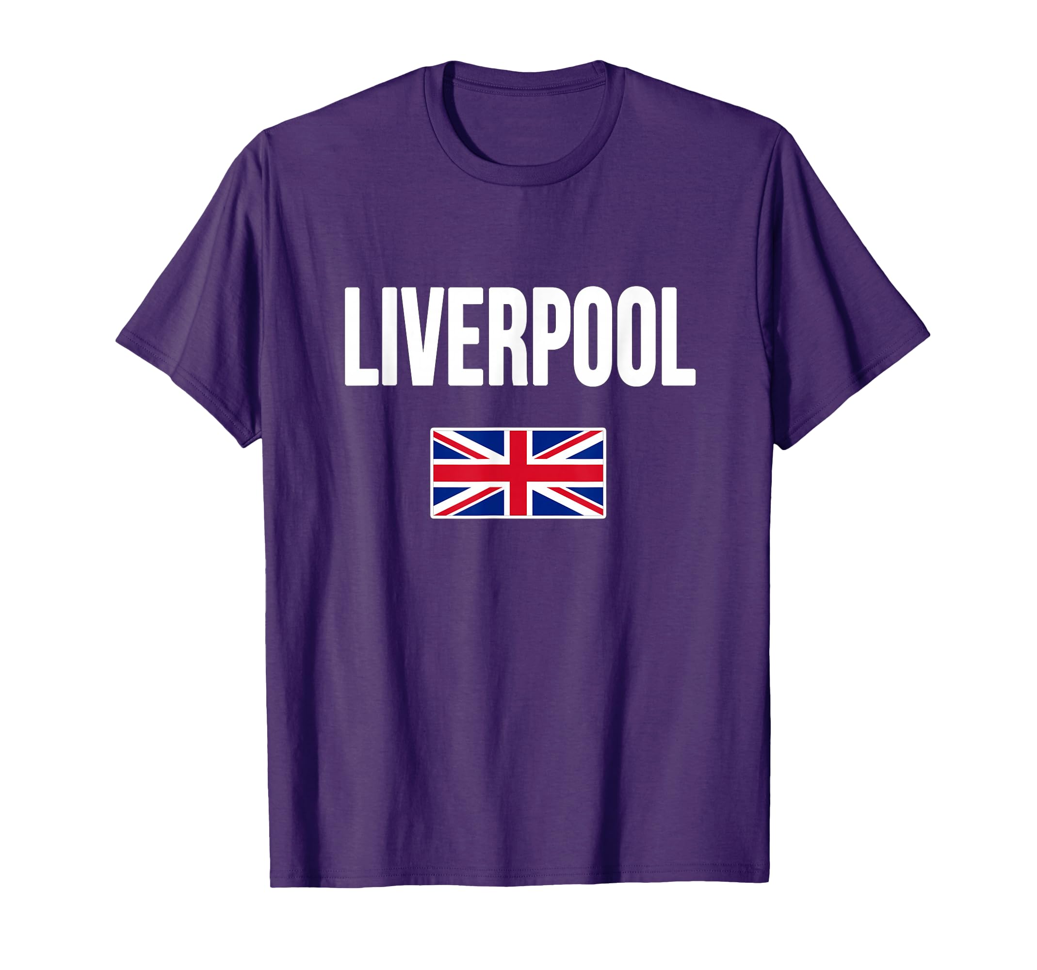 Liverpool England T-Shirt - Casual Everyday Wear Men Women - T-Shirt, Sweatshirt, Hoodie