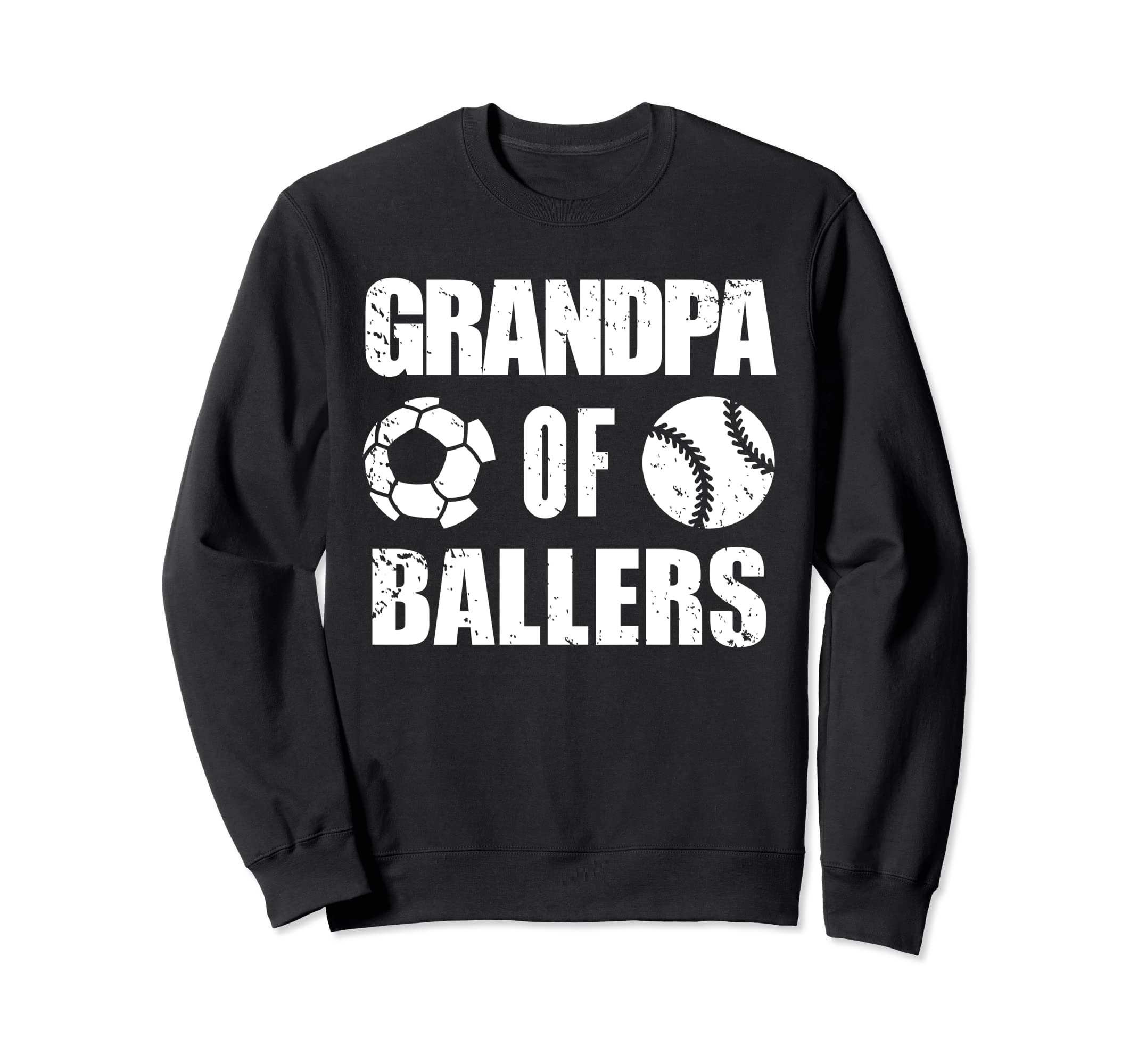 Grandpa Ballers Funny Soccer Sweatshirt - Streetwear Style for Adults - T-Shirt, Sweatshirt, Hoodie