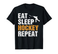 Eat Sleep Hockey Repeat Players T-Shirt - Casual Everyday Wear for Adults - T-Shirt, Sweatshirt, Hoodie