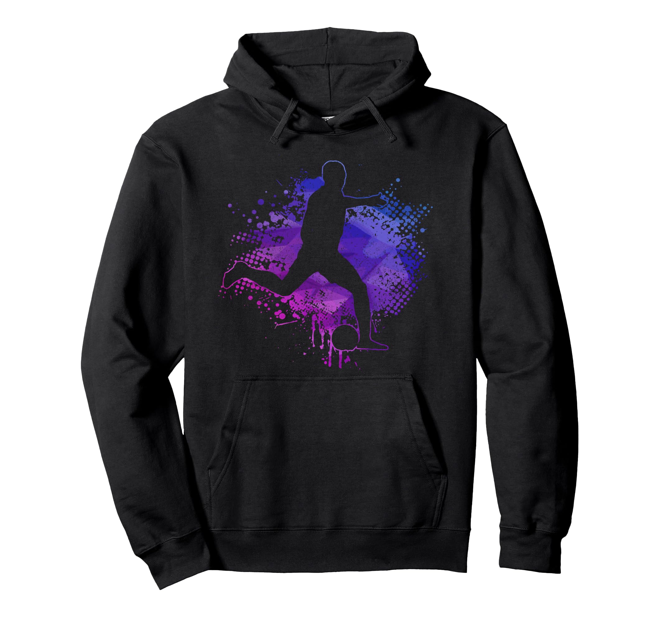 Soccer Player Sports Soccer Hoodie - Minimalist Print for Adults - T-Shirt, Sweatshirt, Hoodie