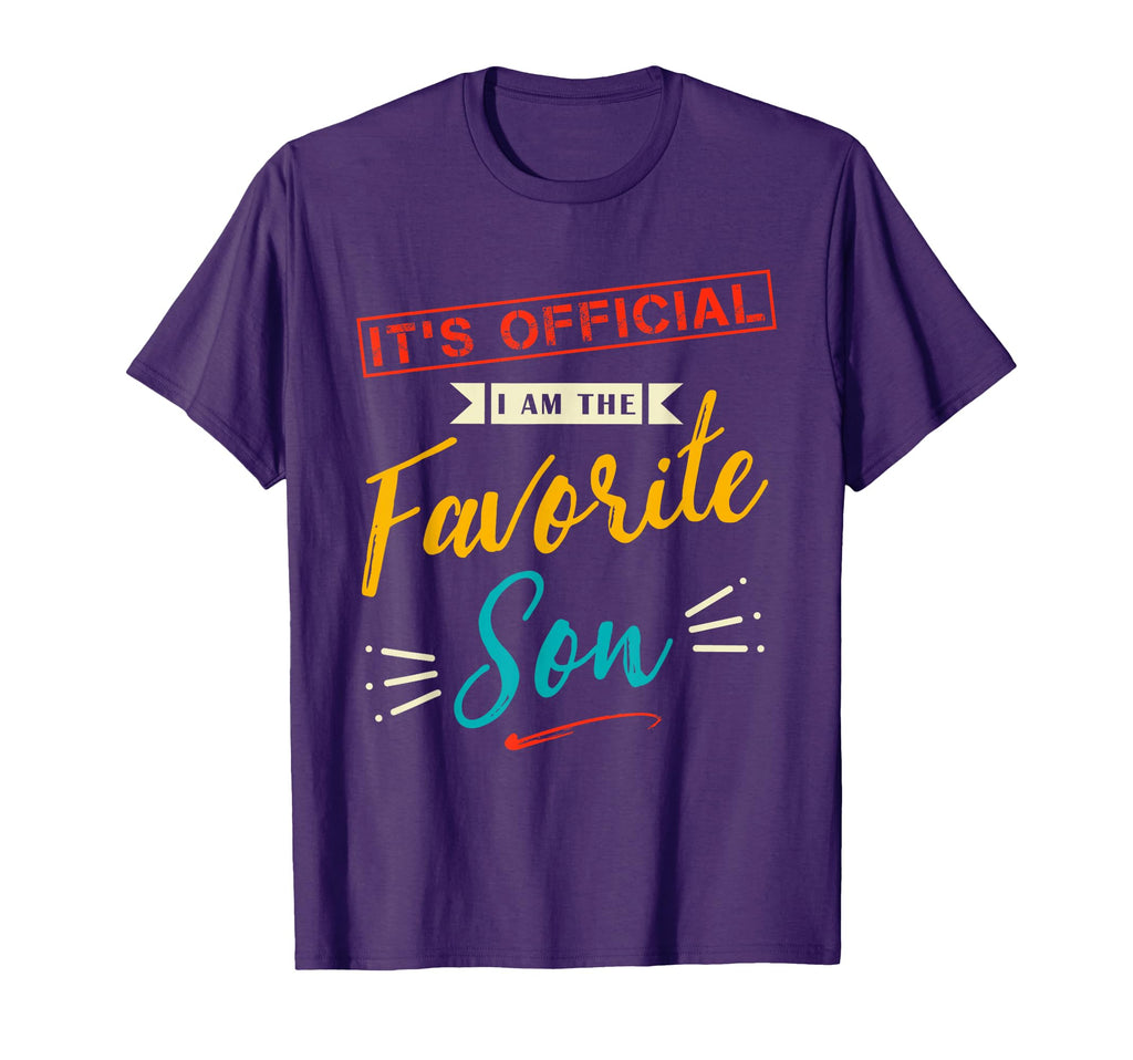 Funny Son Its Im Favorite Son T-Shirt - Unique Graphic Men Women - T-Shirt, Sweatshirt, Hoodie