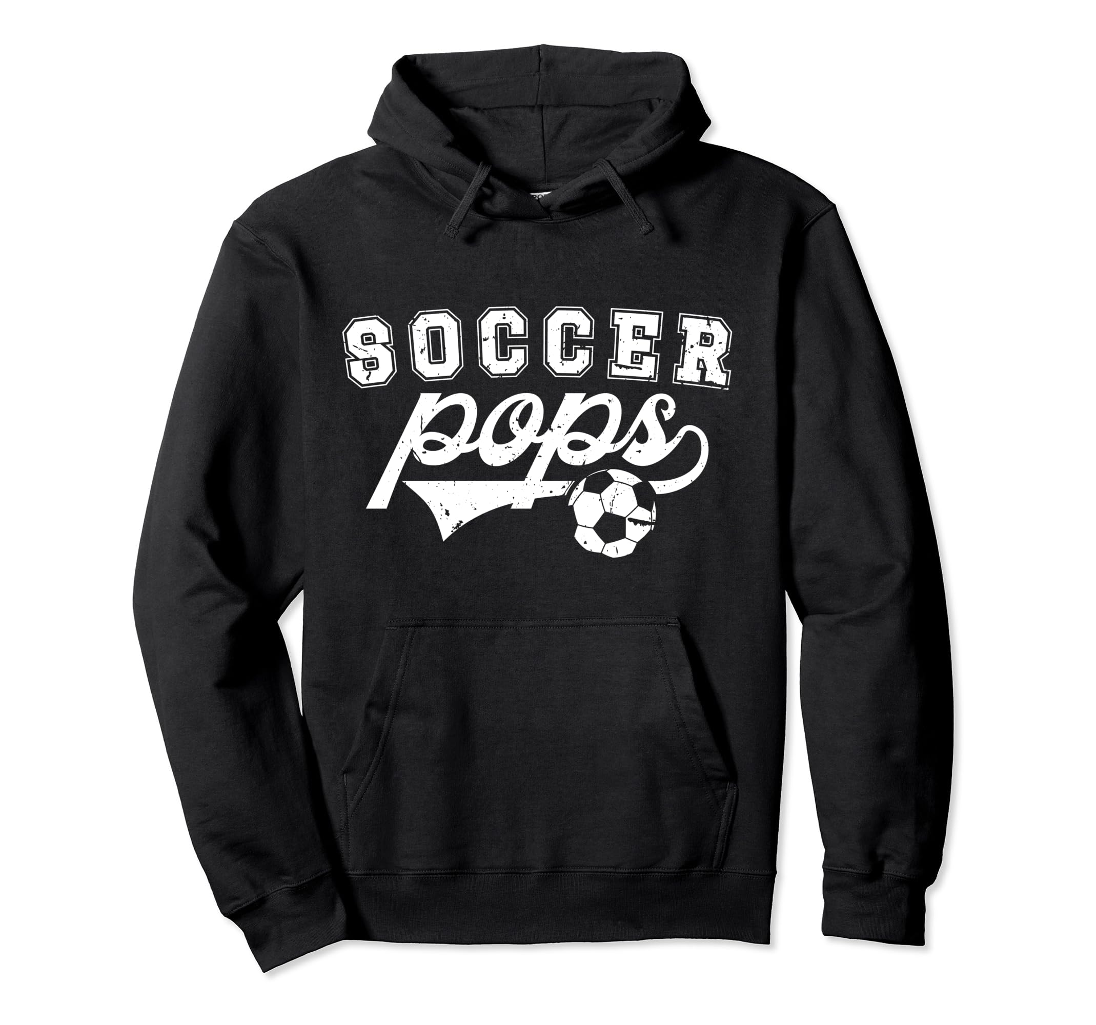 Soccer Pops Grandpa Pops Soccer Player Hoodie - Unique Graphic for Adults - T-Shirt, Sweatshirt, Hoodie