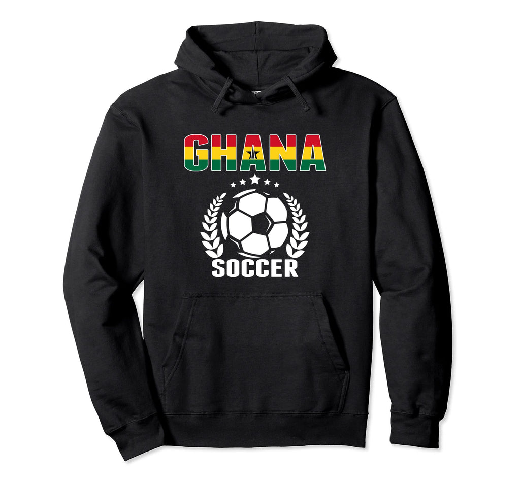 Ghana Soccer Fans Jersey Proud Ghanian Hoodie - Aesthetic Graphic Unisex - T-Shirt, Sweatshirt, Hoodie