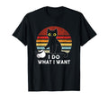 Do What I Want Cat Dad Mom Club Funny T-Shirt - Minimalist Print Unisex - T-Shirt, Sweatshirt, Hoodie