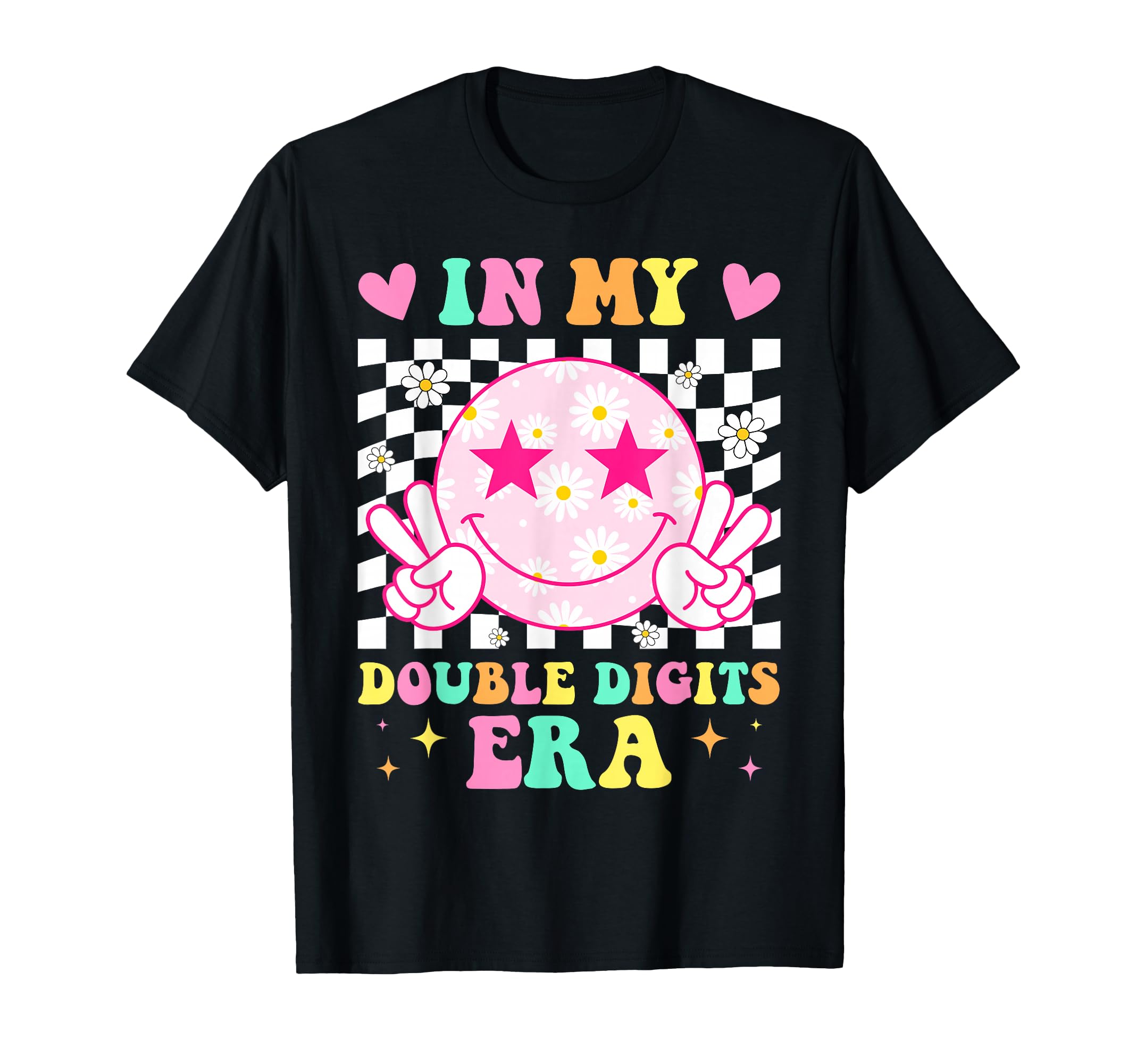 Birthday My Double Digits Era Happy T-Shirt - Aesthetic Graphic for Adults - T-Shirt, Sweatshirt, Hoodie
