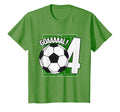 Goaaal 4Th Birthday 4 Year Old Soccer T-Shirt - Minimalist Print Unisex - T-Shirt, Sweatshirt, Hoodie