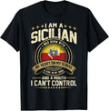 Sicily Funny Quote Sicilian Vintage - Adult & Kids T-Shirts, Sweatshirts & Hoodies apparel design preview 1