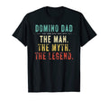 Mens Domino Dad Fathers Day Domino Dad T-Shirt - Custom Art Print Unisex - T-Shirt, Sweatshirt, Hoodie