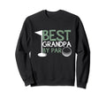 Best Grandpa Par Fathers Day Golf Sweatshirt - Graphic Print for Adults - T-Shirt, Sweatshirt, Hoodie
