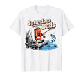 Saturdays Are Dads Fishing T-Shirt - Trendy Graphic Unisex - T-Shirt, Sweatshirt, Hoodie