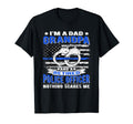 Im Dad Grandpa Retired Police Officer T-Shirt - Graphic Print Unisex - T-Shirt, Sweatshirt, Hoodie