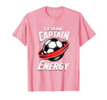 Team Captain Energy Soccer T-Shirt - Novelty Apparel for Adults - T-Shirt, Sweatshirt, Hoodie