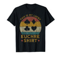 This Is My Lucky Euchre Euchre Card Game T-Shirt - Custom Art Print Unisex - T-Shirt, Sweatshirt, Hoodie